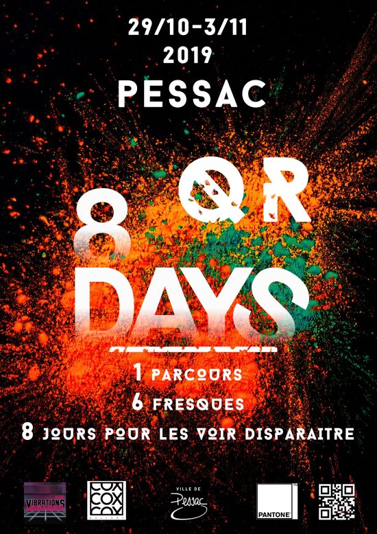 Affiche événement QR 8Days